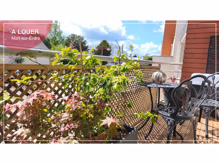 appartement lumineux t2 de 52 m2 au coeur de nort-sur-erdre