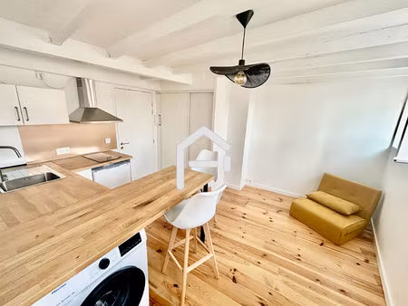 a louer : t2 meublé de 23.20 m² à toulouse