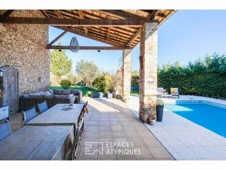 propriété rurale avec piscine et dépendances sur 1 3 ha