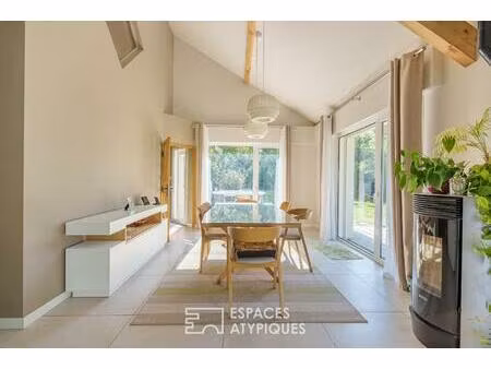 maison d'architecte rénovée et son jardin aux portes de nancy