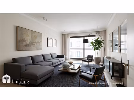 levallois-perret mairie - appartement 3 pièces avec balcons de 77 m²