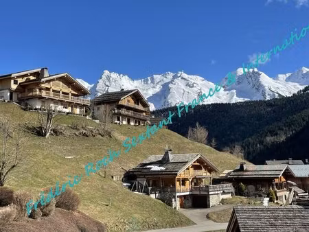 en vente terrain constructible 9 82 ares – 720 000 € |le grand-bornand