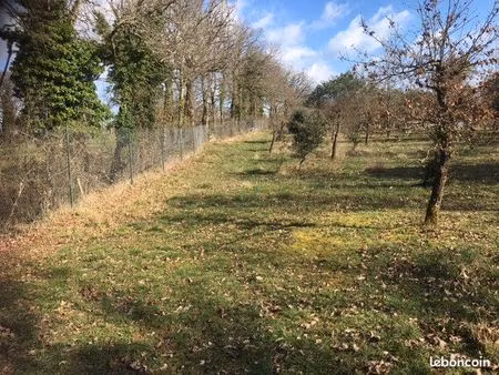 vends terrain truffier