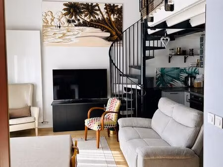 appartement d’architecte avec terrasse  jardin et mezzanine livré en 2023