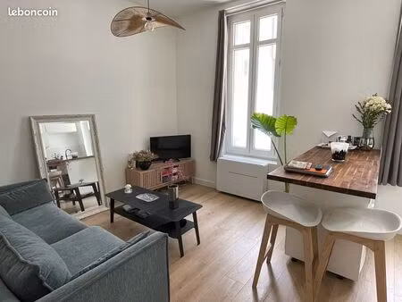 apparemment 2 pièces climatisé st victor notre dame