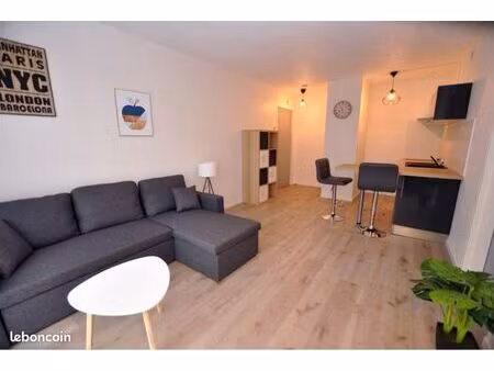 appartement t2 meublé + garage