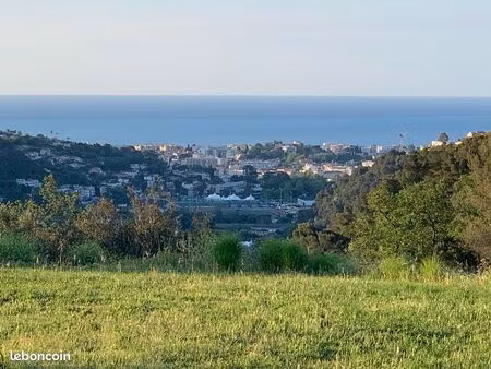 terrain constructible vue mer panoramique saint-paul-de-vence