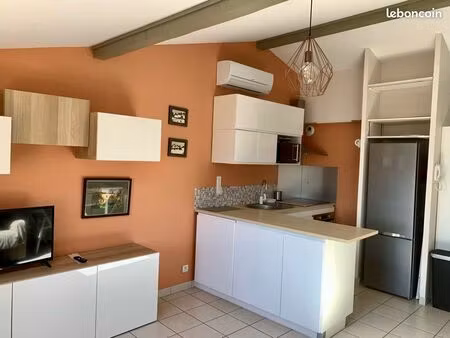 superbe studio meublé parking privatif vue dégagée