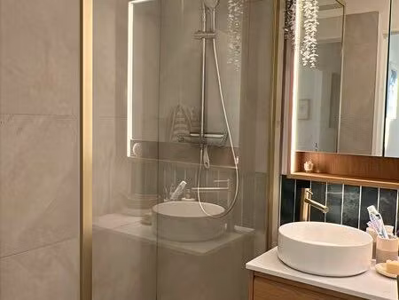 appartement t3 63m3 + terrasse + double garage