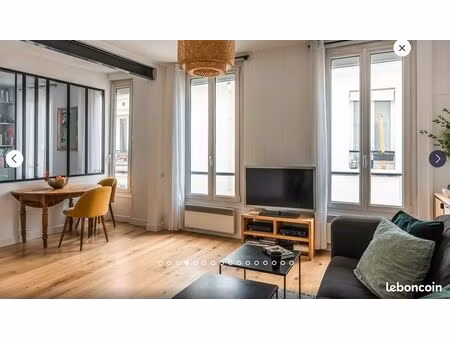location 3 mois appartement type loft 38m2