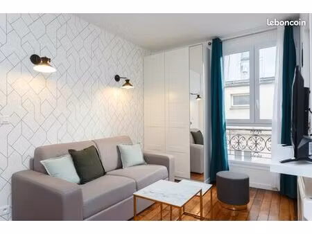 location studio 16m2 canal st martin