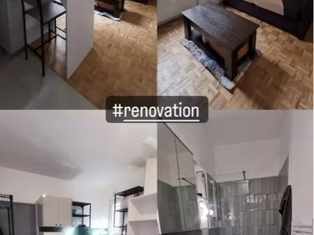 location studio meublé de 17m2 porte d’orleans