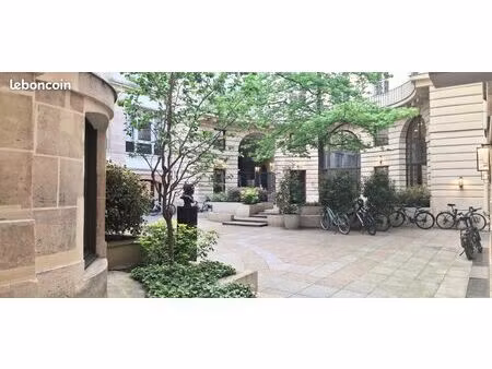 7 postes de travail à louer - paris 2ème sentier - 600 ht