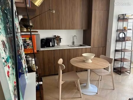 appartement meublé 2 pièces – 28 m² – paris 17e – location 1 à 4 mois