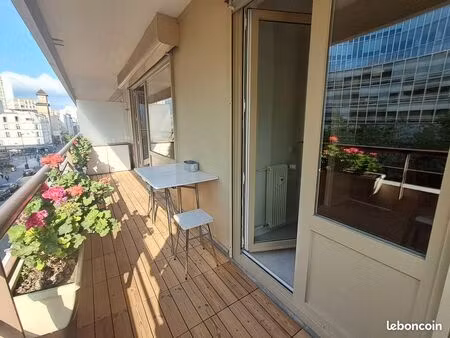 rue r. losserand : 4/5 pieces 88m² + balcon 9m²