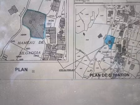 terrain 883m2 brando-silgaggia-cap corse