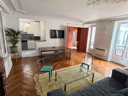 t2 66m² paris 10eme · calme · 4e étage avec ascenseur · particulier