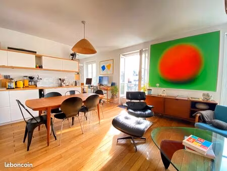 voltaire  55 m2 très lumineux  entièrement refait par achitecte