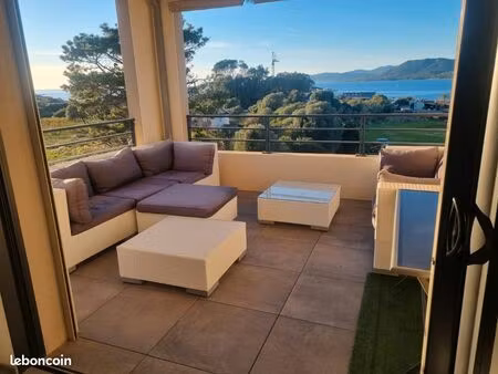 appartement vue mer propriano