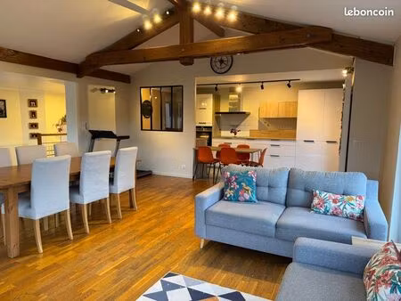 maison 132m2 - terrain clos 1376m2