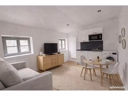 ? studio meublé neuf 19m² - tassin / écully - proximité lyon - prêt à vivre