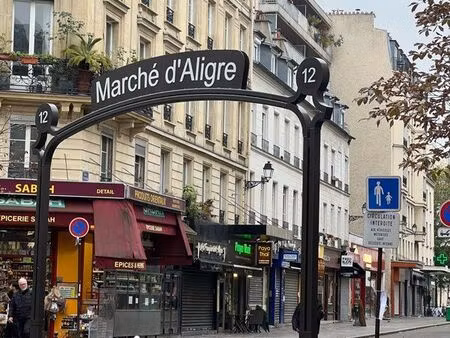 local  commercial  a cédé paris 12 marché d’aligre