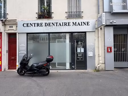 local commercial avenue du maine paris 14ème