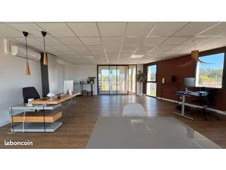 local professionnel / bureau à louer - 59m2 + terrasse 11m2 + parking - aix-en-provence le