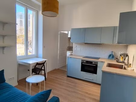 t2 meublé rénové – lumineux  calme  climatisé – marseille saint-loup