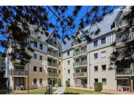 lmnp – résidence gérée | deauville 450m plage | bail sécurisé 2035 | 5 09% net