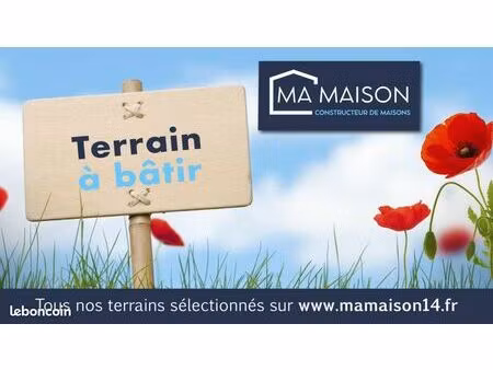 terrain 300 m² bayeux
