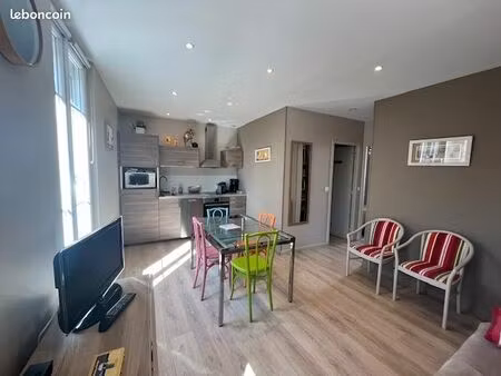 appartement t1bis rénové blonville sur mer