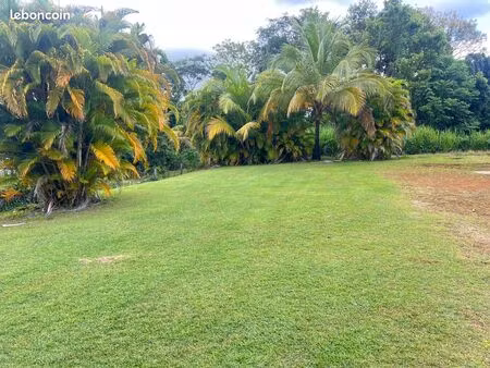 terrain 802m² plat & constructible