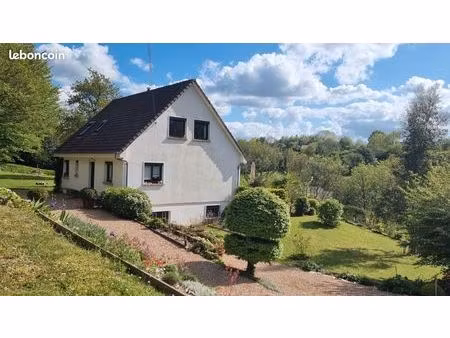 maison avec vue vallée – 122 m² (+24 m² aménagés) – 3kms honfleur