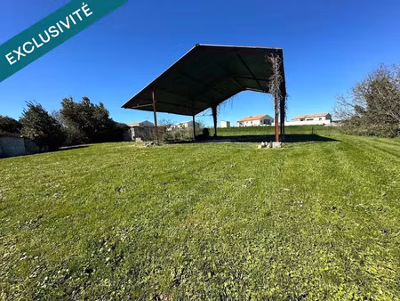 vente terrain 1150 m² à saint-leger (17800)  35 000 €