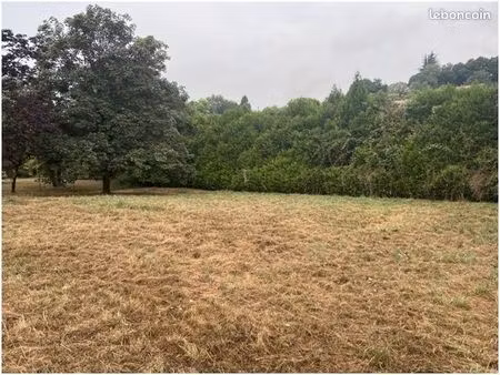 terrain 769 m² ruelle sur touvre