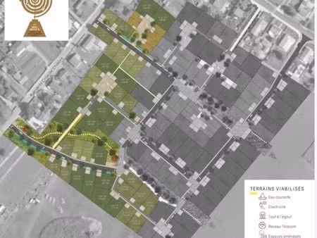 terrain 472 m² le gua