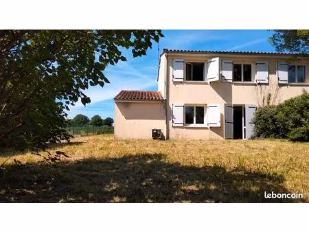 maison . 4 pièces . 73 m². jardin et garage