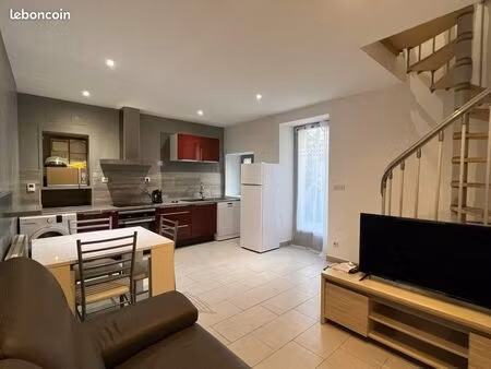 maison meublé t3 avec cour angouleme 16