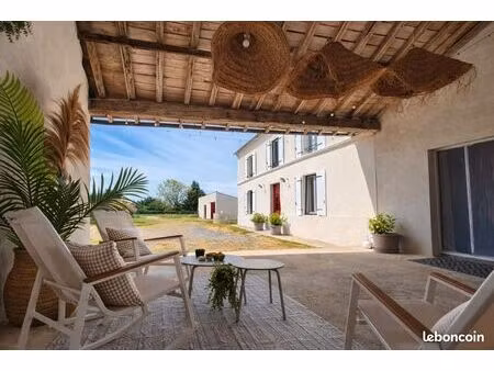 maison charentaise rénovée