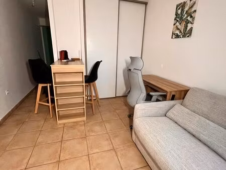 studio meublé – idéal investisseur – rentabilité immédiate 9 3% (jusqu’à 10%)