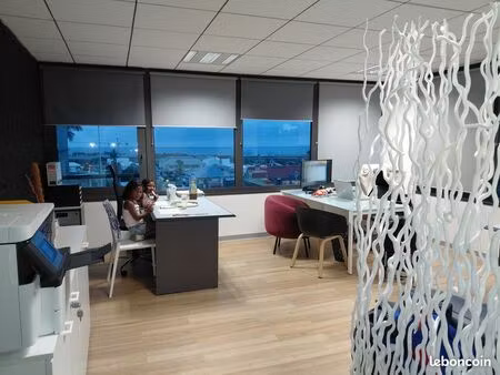 bureau de standing a louer - centre terra zfu st denis