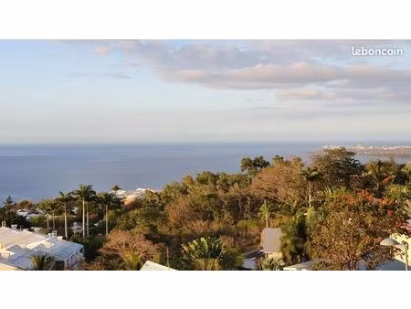 a louer t2 plateau caillou vue sur mer panoramique