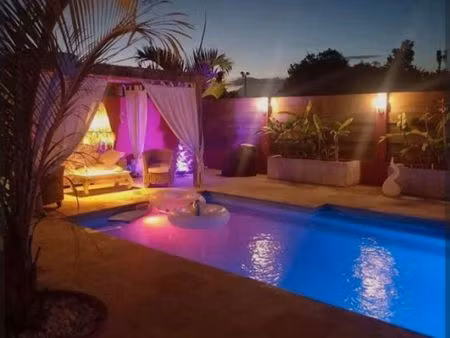 ? villa 3 chambres avec piscine au sel & cuisine extérieure – prestations haut de gamme – 