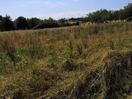 terrain 1 500 m² negrondes