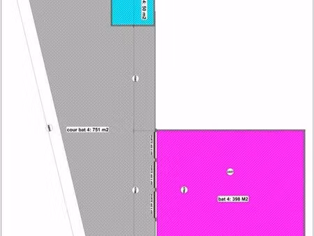 bâtiment activité 398 m² + cour pl 750 m² – auxonne