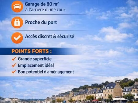 garage de 80m2- port perros