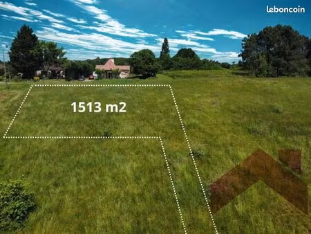 terrain 1 513 m² bosset