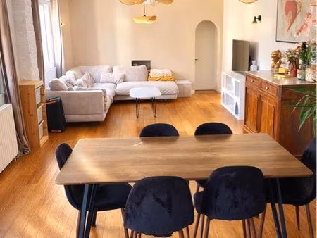 maison 98m2 avec jardin et piscine