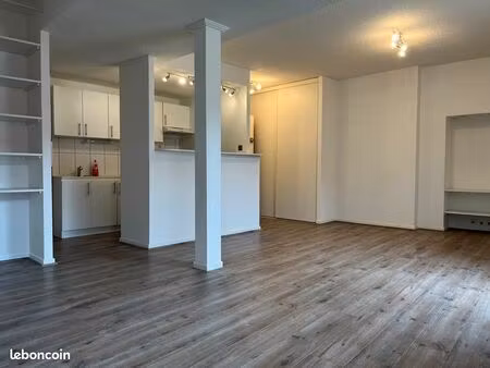 appartement 3 pièces 58m2 centre-ville + cave + local vélo